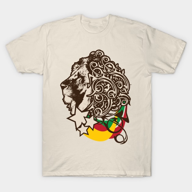 Zion Lion T-Shirt by Taylor Lindgren Art